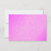 Hadassah custom Bat Mitzvah Invitation RSVP (Achterkant)