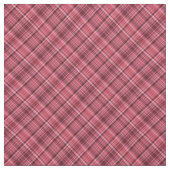Hadden van rode tartan stof (Swatch)