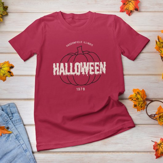 Haddonfield illinois halloween 1978 t-shirt