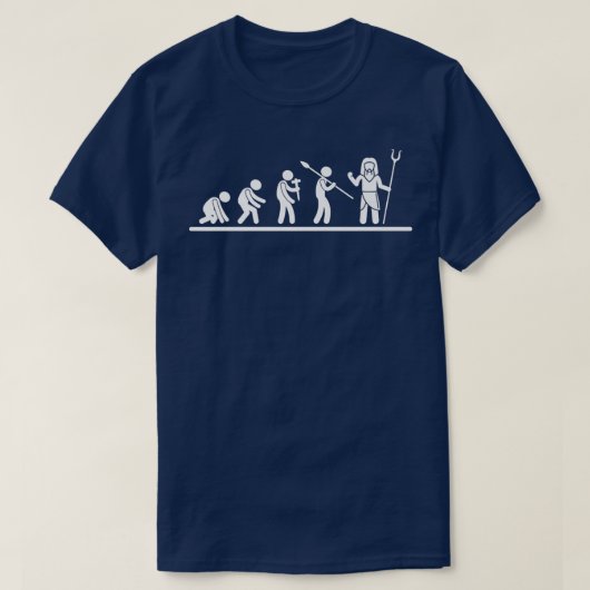 Hades Evolution Ancient Greek Gods Goddess - Medus T-shirt (Design voorkant)
