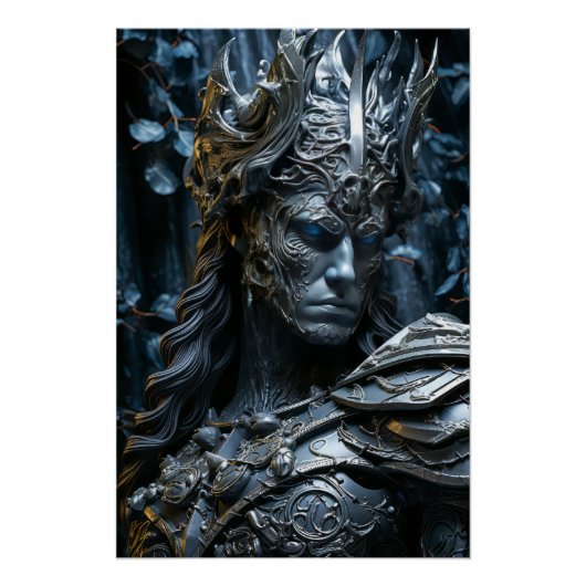 Hades God van de Onderwereld Perfect Poster (Voorkant)