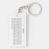 Hades Sleutelhanger (achterkant)