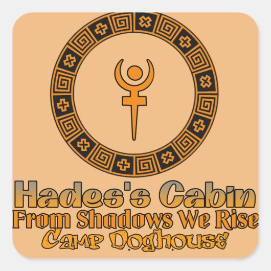 Hades's Cabin Sticker (Voorkant)