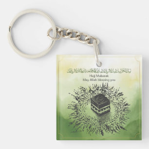 Hadj Mubarak, Heilige Ka'aba in Mekka, Saudi-Arabi Sleutelhanger