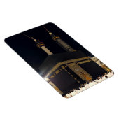Hadj pelgrims in Fajr, Ka'aba, Mekka, Saoedi-Arabi Magneet (Rechterzijde)