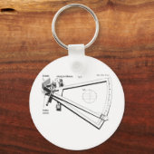 Hadley's octant sleutelhanger (Voorkant)