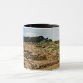 Hadrians muur, Northumberland, Engeland Mok (Midden)