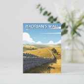 Hadrian's Wall Travel Briefkaart (Staand voorkant)