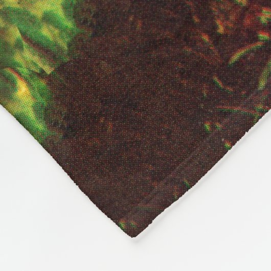 Hadrosaurus Dinosaur Fleece Deken (Hoek)