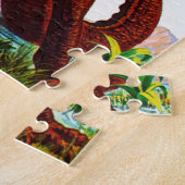Hadrosaurus Dinosaur Legpuzzel (Zijkant)