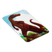 Hadrosaurus Dinosaur Magneet (Rechterzijde)