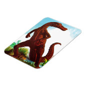 Hadrosaurus Dinosaur Magneet (Linkerzijde)