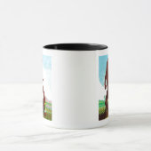 Hadrosaurus Dinosaur Mok (Midden)