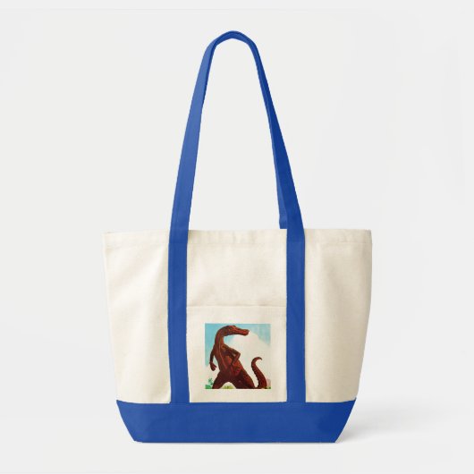 Hadrosaurus Dinosaur Tote Bag (Voorkant)