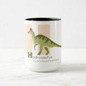 Hadrosaurus Mug (Centre)