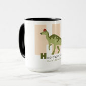 Hadrosaurus Mug (Devant gauche)