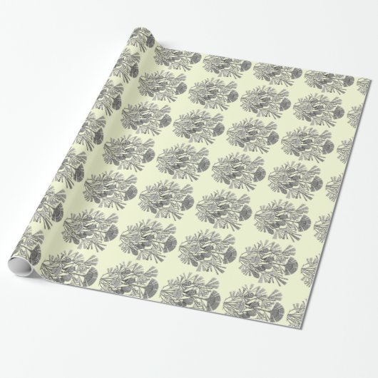 Haeckel Cadeaupapier (Uitgerold)