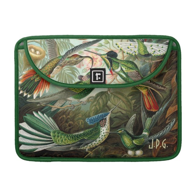 Haeckel Hummingbird MacBook Pro Sleeve (Front Closed)