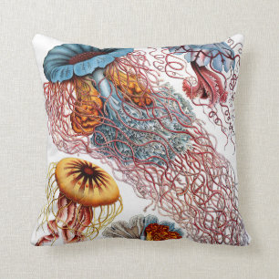 Haeckel ~ Jellyfish Cushions Kussen