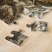 Haeckel Lizard Bearded Dragon Iguana Painting Legpuzzel (Zijkant)