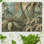 Haeckel Palm Trees Theedoek (Gevouwen)