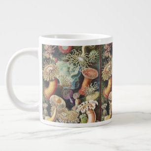 Haeckel Zeeanemonen Zeevaart Zeeleven Kunst Collag Extra Grote Beker