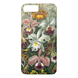 Haeckel's kleurrijke orchidee-lithograaf 	iPhone 8 plus / 7 plus hoesje