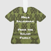 Haena Beach Hawaiian Primitive Tapa Aloha Shirt (dos)