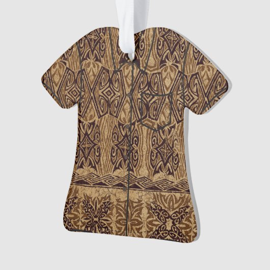 Haena Beach Hawaiian Primitive Tapa Aloha Shirt (devant)