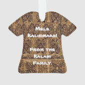 Haena Beach Hawaiian Primitive Tapa Aloha Shirt (dos)