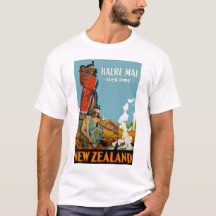 Haere Mai (Welkom) in Nieuw-Zeeland T-shirt