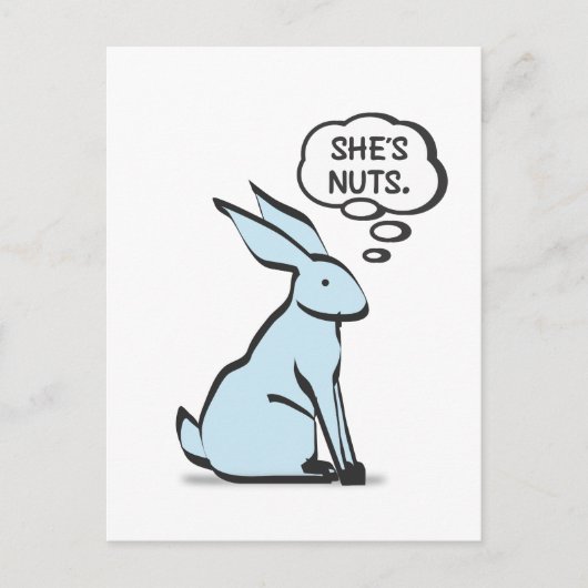 HAE'S NUTS BRIEFKAART (Voorkant)