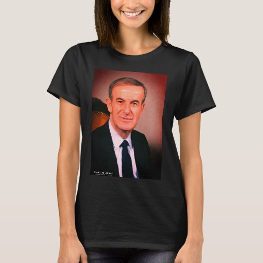 Hafez al-Assad, Syrisch President T-shirt (Voorkant)