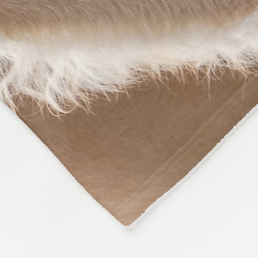 Haflinger Horses Foal and Mare cuddling, comfy Fleece Deken (Hoek)