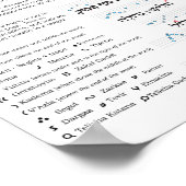 Haftarah Trope Chart Poster (Hoek)