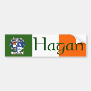 Hagan Coat of Arms Bumpersticker