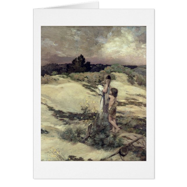 Hagar et Ishmael (Devant)