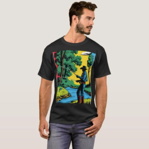 Hagedis Bladeren & Kleur T-shirt