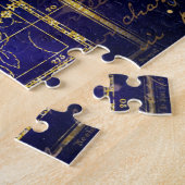 hagedis en zwaan sterrenbeeld puzzel legpuzzel (Zijkant)