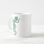 hagedis koffiemok (Voorkant links)