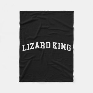 Hagedis Koning Fleece Deken