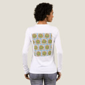 Hagedis Mandala Tri-Blend Shirt (Achterkant)