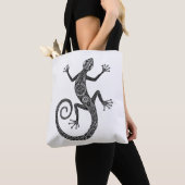 hagedis of salamander doodle 2 tote bag (Dichtbij)