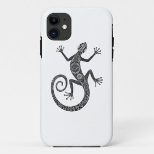 hagedis- of salamander-doodle iPhone 11 hoesje