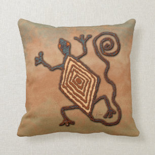 hagedis op een rots kussen