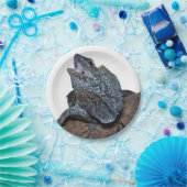 hagedis papieren bordje (Feest)