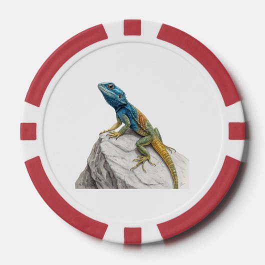 Hagedis Poker Chips (Voorkant)