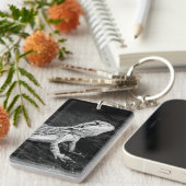 hagedis sleutelhanger (Voorkant Rechts)