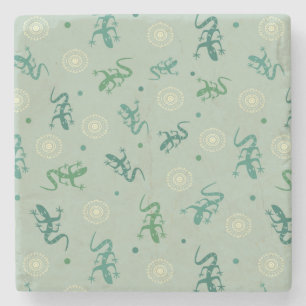 hagedis stenen onderzetter