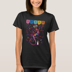 Hagedis Suiker Schedel Mexico Calavera Dia De Los  T-shirt